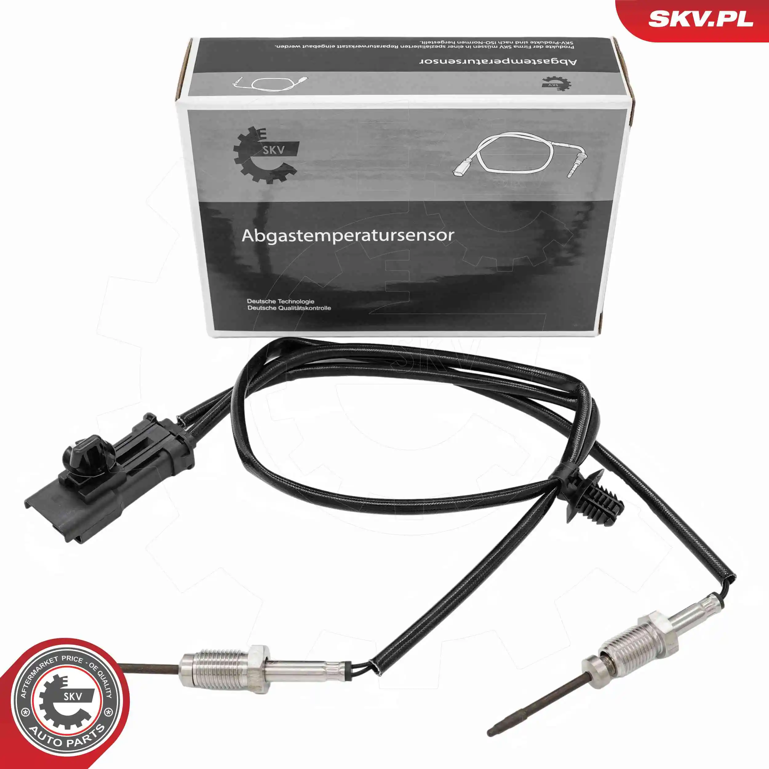 Sensor, exhaust gas temperature